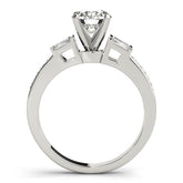 Engagement Rings Fancy Shape Baguette - TN50406-E